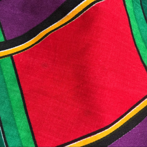 Vintage 1970s Tartan Check Cotton Maxi Wrap Skirt - Picture 8 of 8